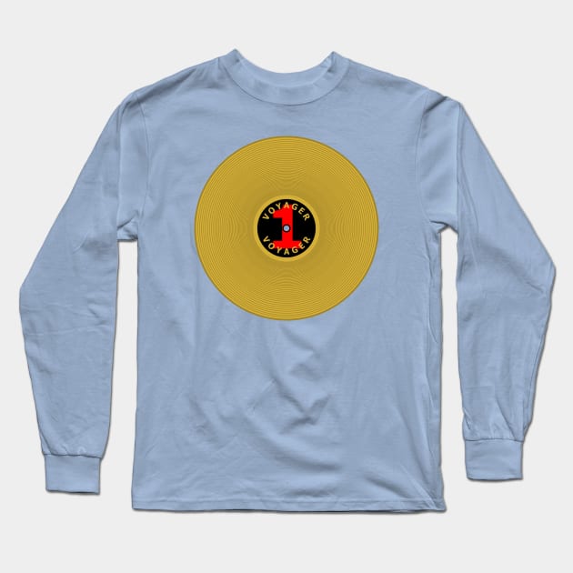 Voyager 1 Space Probe Long Sleeve T-Shirt by Lyvershop